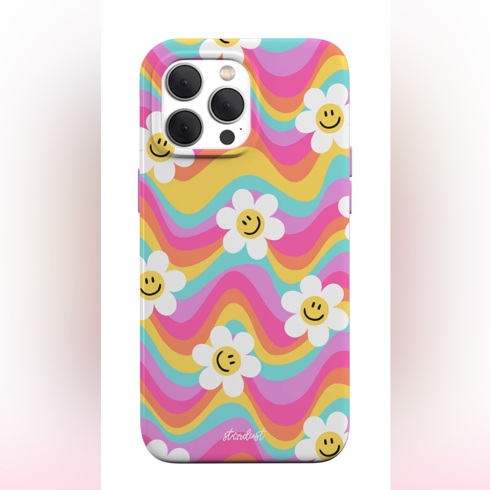 Stardust Wavy Daisy MagSafe iPhone 14 Pro Case